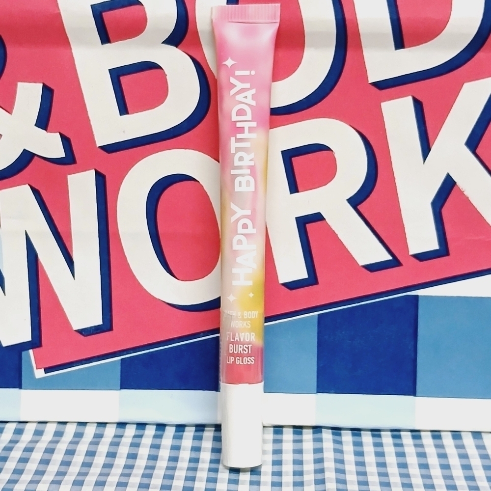 Bath and Body Works Happy Birthday Vanilla Lip Gloss